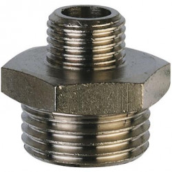 Brass male reducer 3/4" to 1/2"