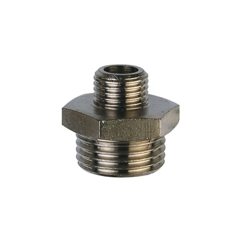 Brass male reducer 3/4" to 1/2"