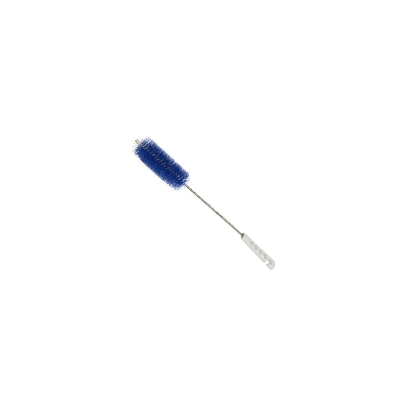 Blue tube brush