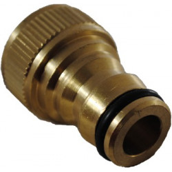 Brass tap connector and female 1/2" thread