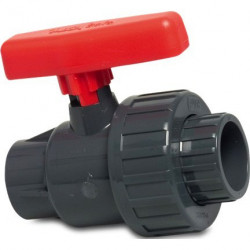 Ball valve with single union 1"