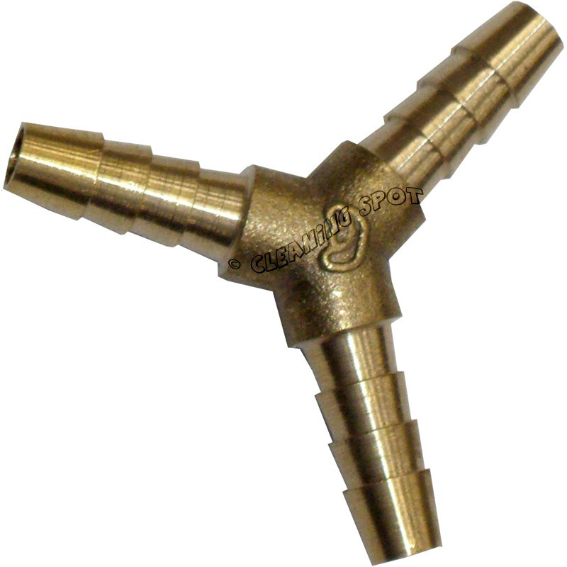 Brass equal 'Y' 12mm barbs Brass equal 'Y' 12mm barbs