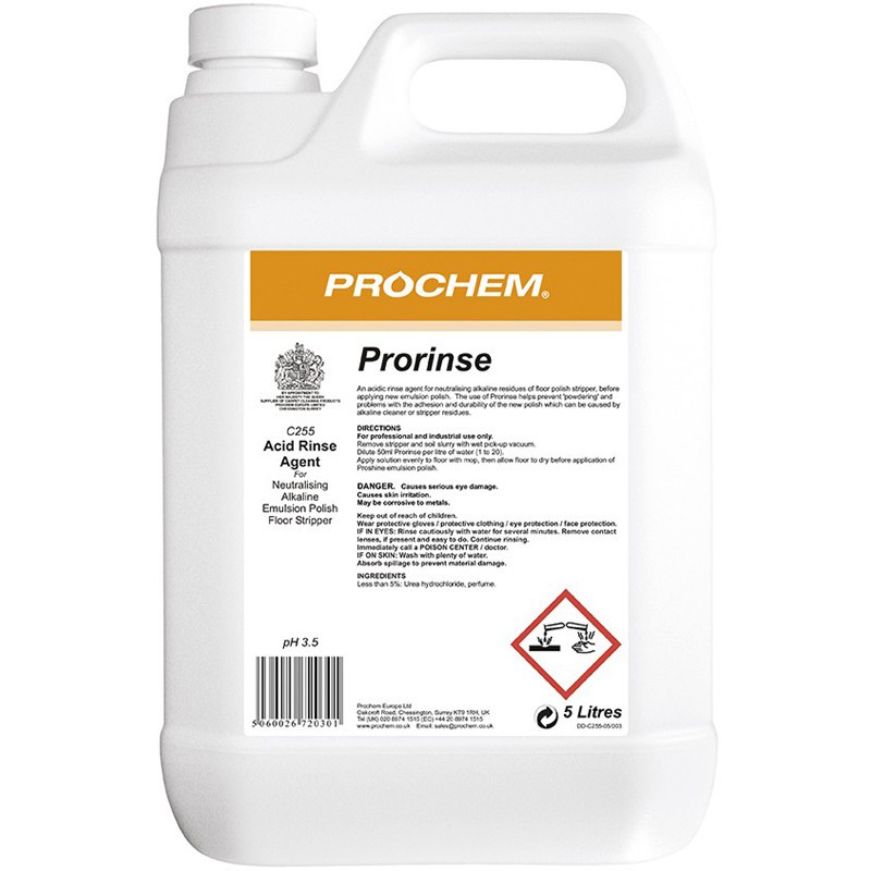Prochem Prorinse 5L Prochem Prorinse 5L
