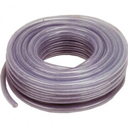 30m braided clear hose 1/2"