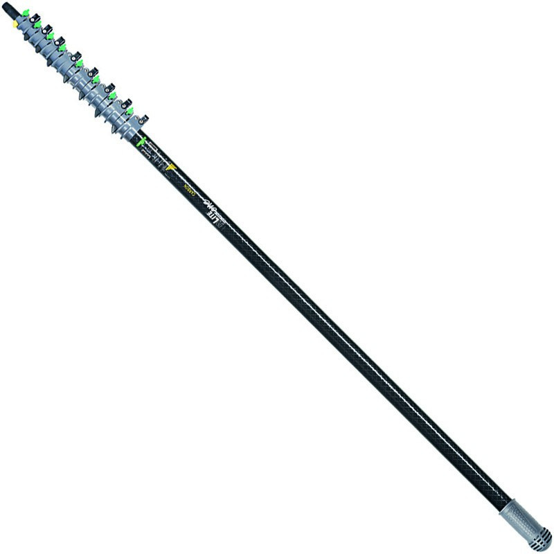 Unger HiFlo nLite one Carbon fibre Pole 40ft/12.2m, 8 sections Unger HiFlo nLite one Carbon fibre Pole 40ft/12.2m, 8 sections