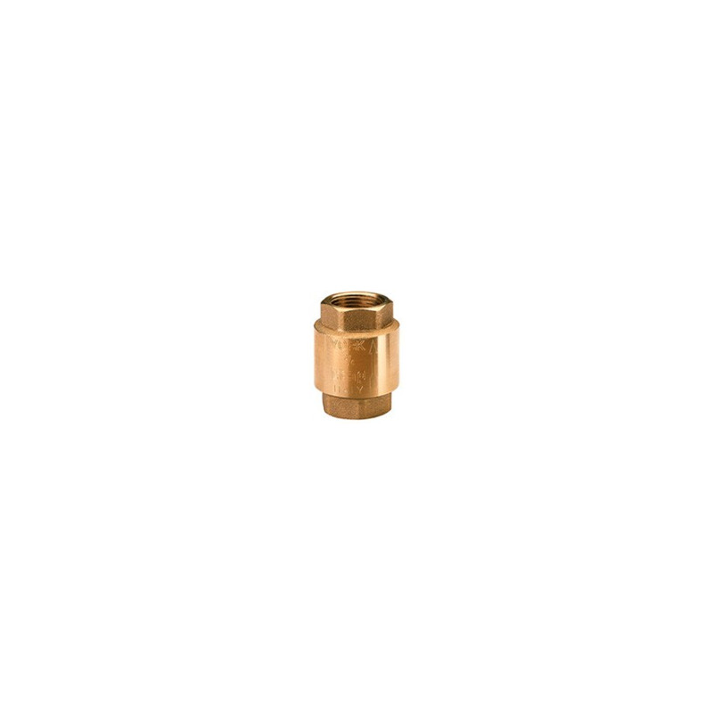 1/2" check valve-brass
