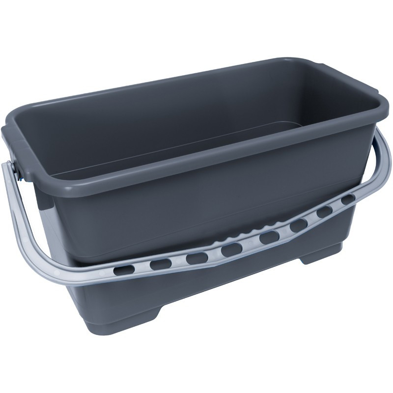 24L LEWI Grey Bucket with Large Hangers