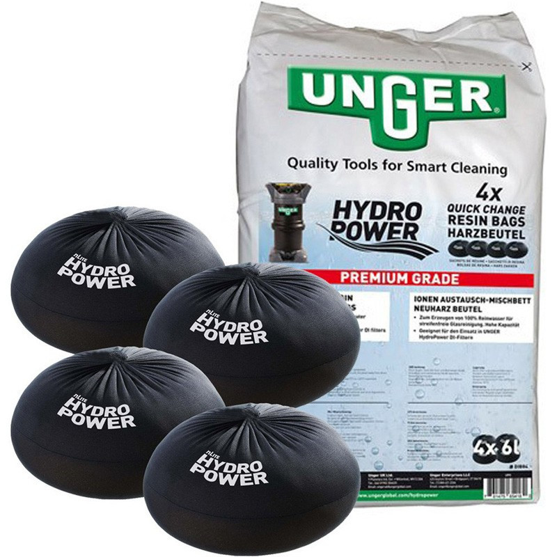 Unger Quickchange 6L resin bag - Pack of 4 Unger Quickchange 6L resin bag - Pack of 4