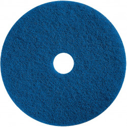 Moderate scrubbing or heavy wet spray cleaning blue 15" floor pad (pack of 5)