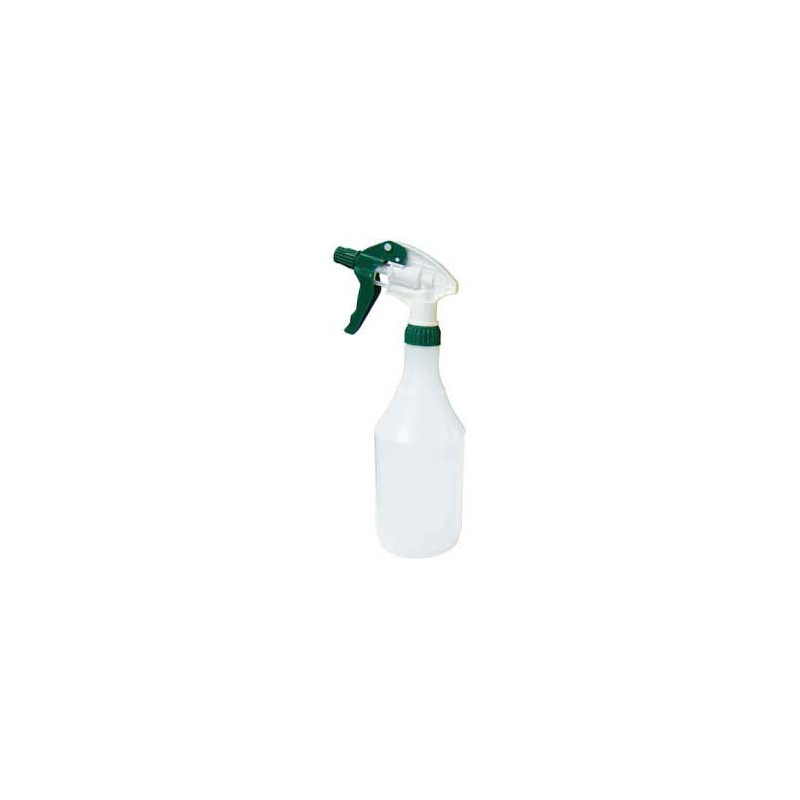 SPOTLESS Green Trigger Spray with 750ml clear bottle