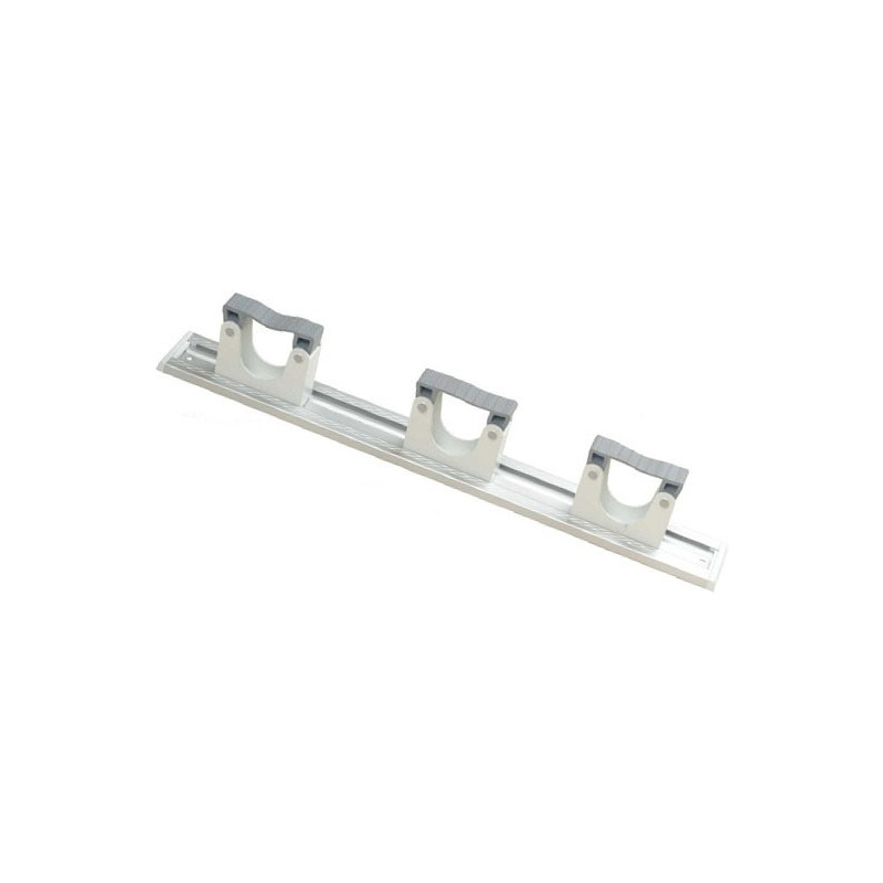 Hang Up alum rail with 3 holders 30-40mm