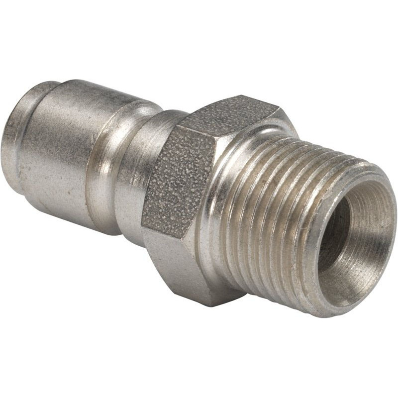 SS Male QRC X Male thread 1/4" for BE series