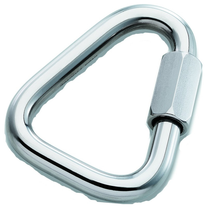 Galvanized steel Maillon delta shape 45Kn Galvanized steel Maillon delta shape 45Kn
