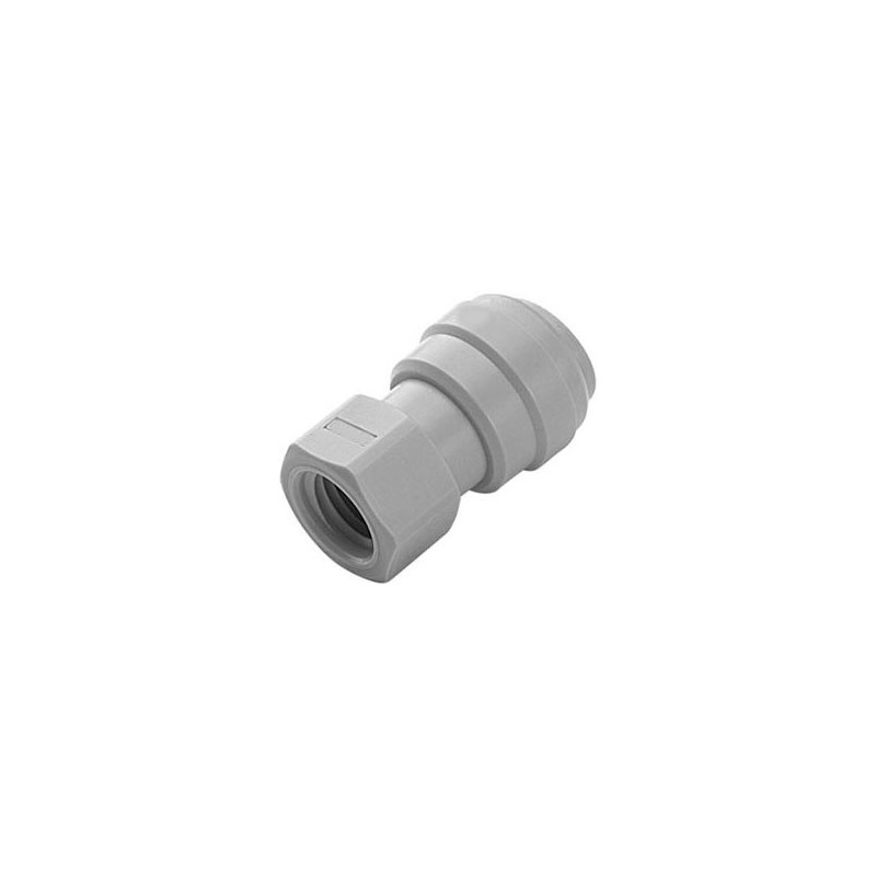 Male push fit connector 1/8" thread to 1/4" tube
