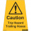 "Trip hazard trailing hose" sticker