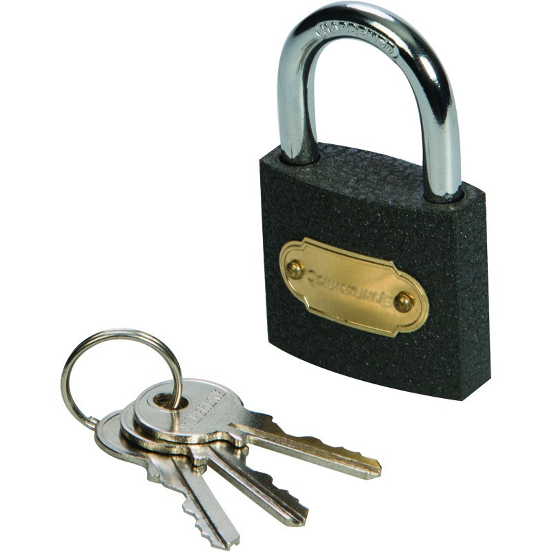 Iron Clamp padlock 38mm