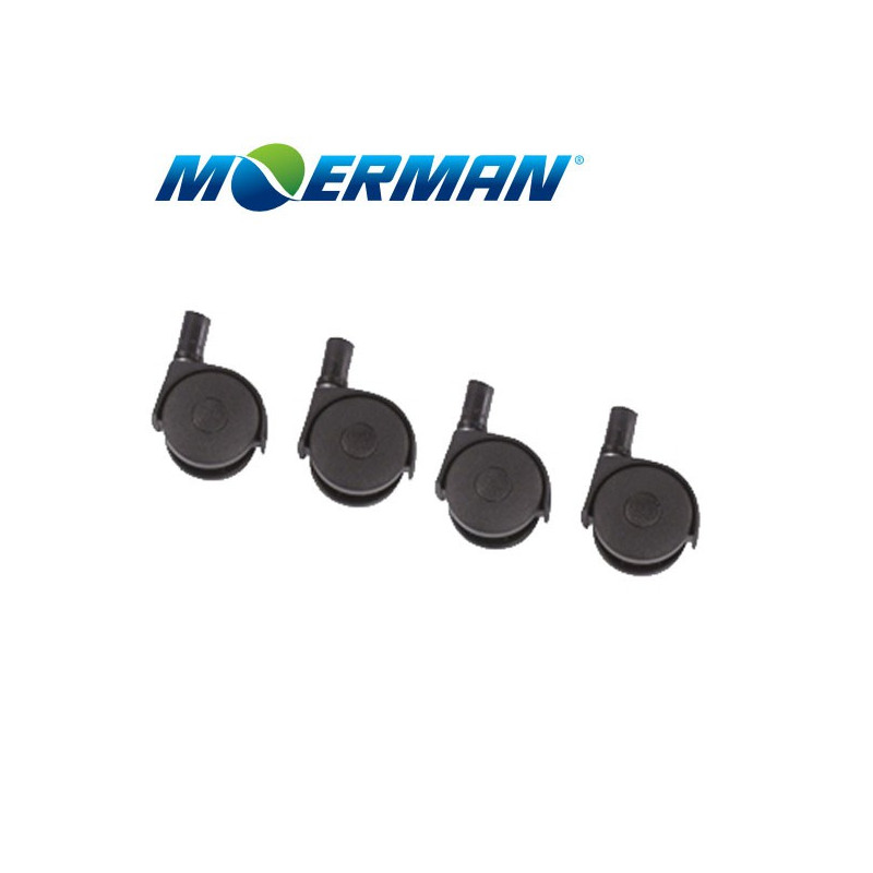 Moerman Casters for Black 22L Bucket