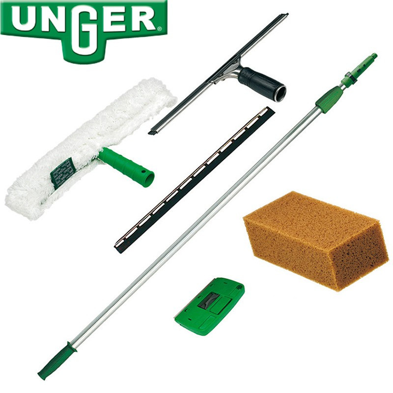Unger pro glass window cleaning set