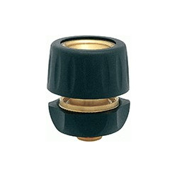 Deluxe brass waterstop connector with rubber