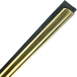 Moerman brass channel & rubber 22"/55cm