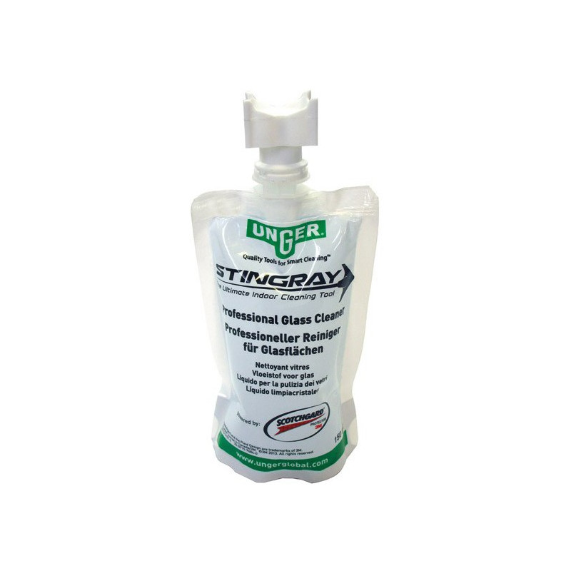 Unger Stingray Scotchgard Glass Cleaner 150ml Replacement pouch Unger Stingray Scotchgard Glass Cleaner 150ml Replacement pouch