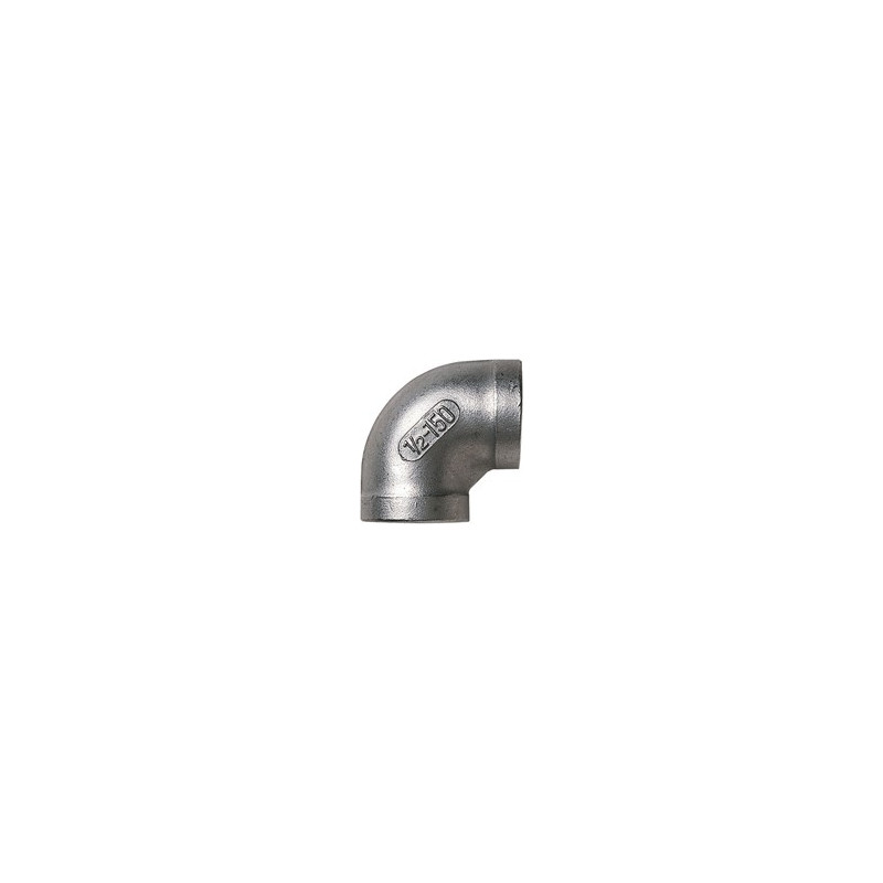 Stainless steel 90 deg elbow 1/4"