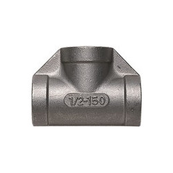 Stainless steel equal tee 1/4"