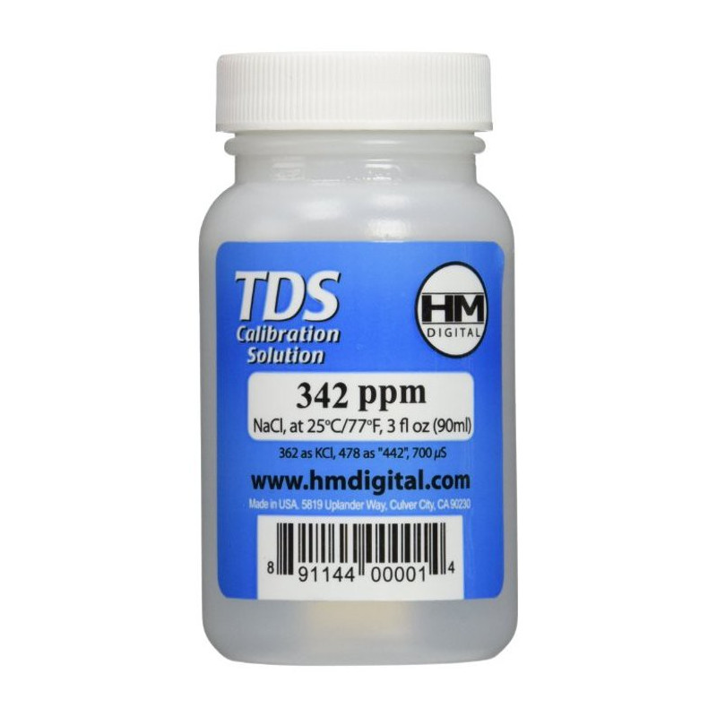 TDS meter calibration solution 342 ppm