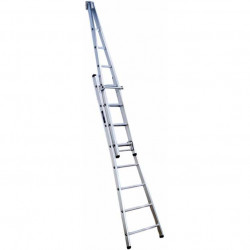 Aluminium Pointer Ladders double 3.55m/6.58m