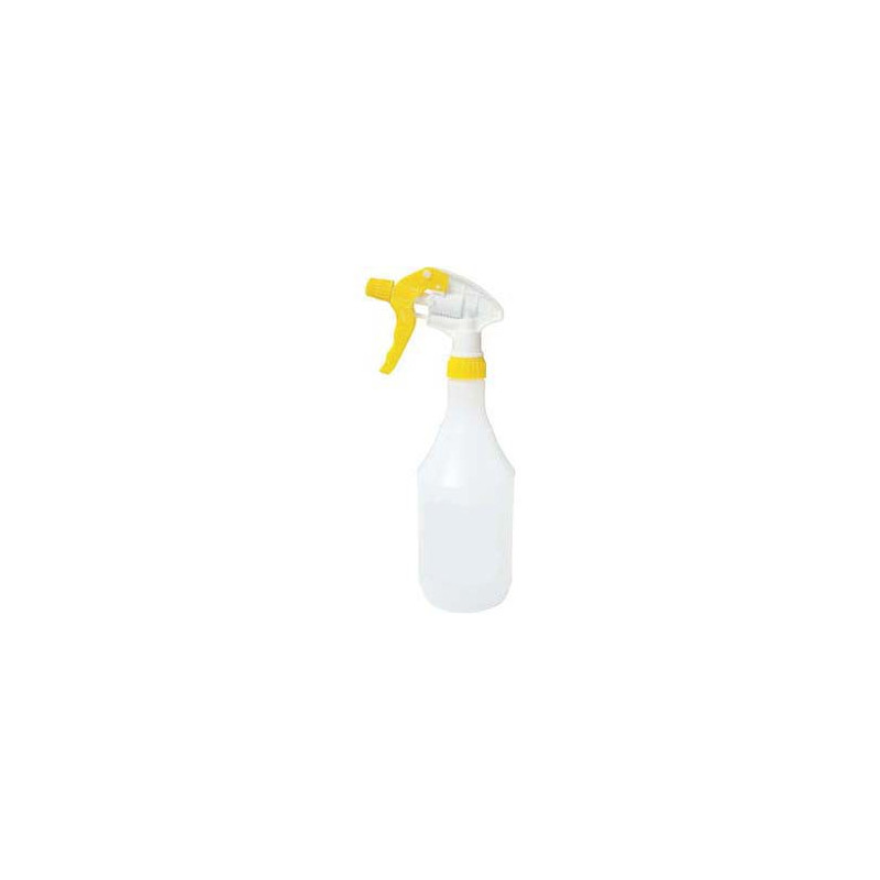 SPOTLESS Yellow Trigger Spray with 750ml clear bottle