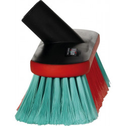 Vikan 8" flagged oval brush unjetted