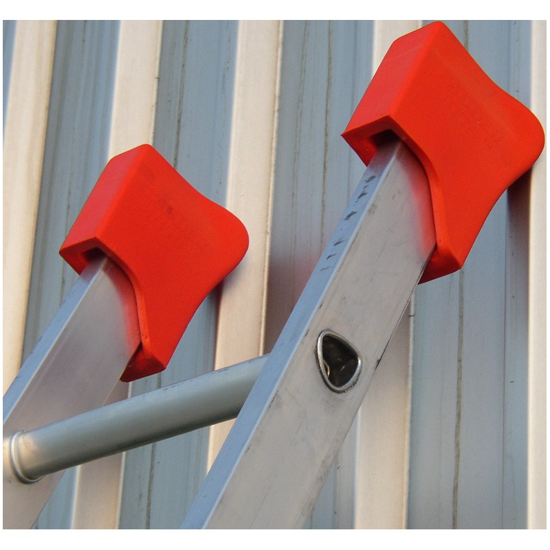 Ladder mitts safety device for window cleaning