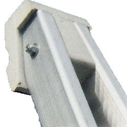 Aluminium pointer single ladders