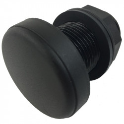 1" vent for the 8" black screw cap