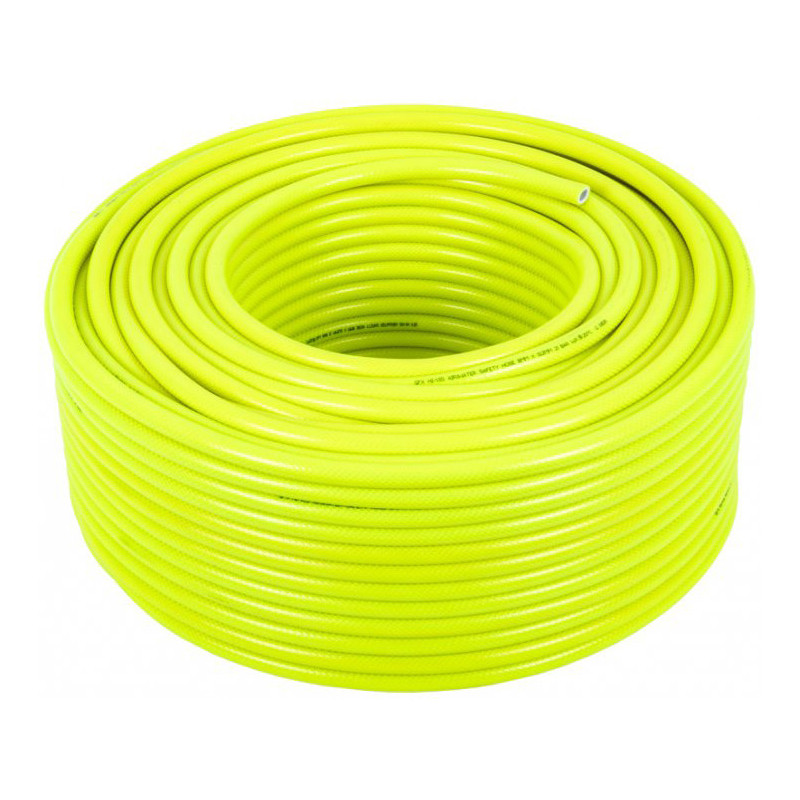 100m HIVIS Minibore Reinforced hose 13.5 x 8mm