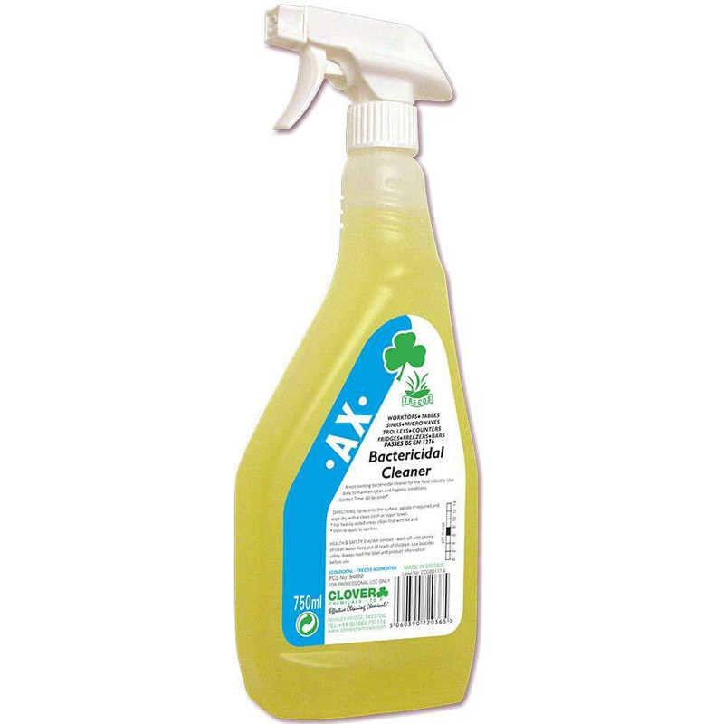 Clover AX Ready-to-use Cleaner and Disinfectant 750ml