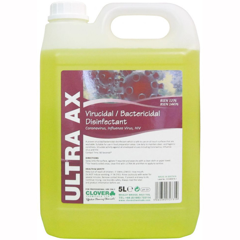 Clover Ultra AX bacterial Cleaner 5L