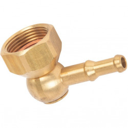 90 degree brass swivel...