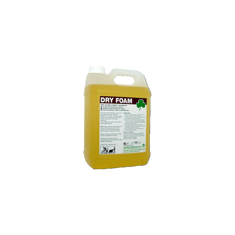 Clover Dry Foam Carpet Shampoo 5L