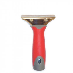 Premium squeegee red handle for window cleaning