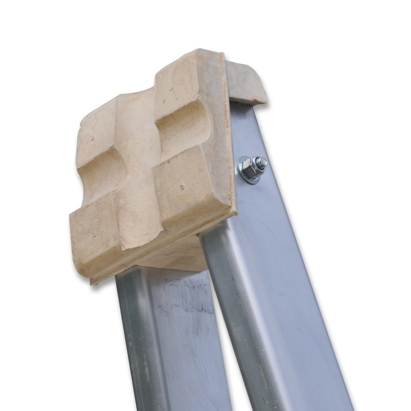 Replacement top block for pointer ladders