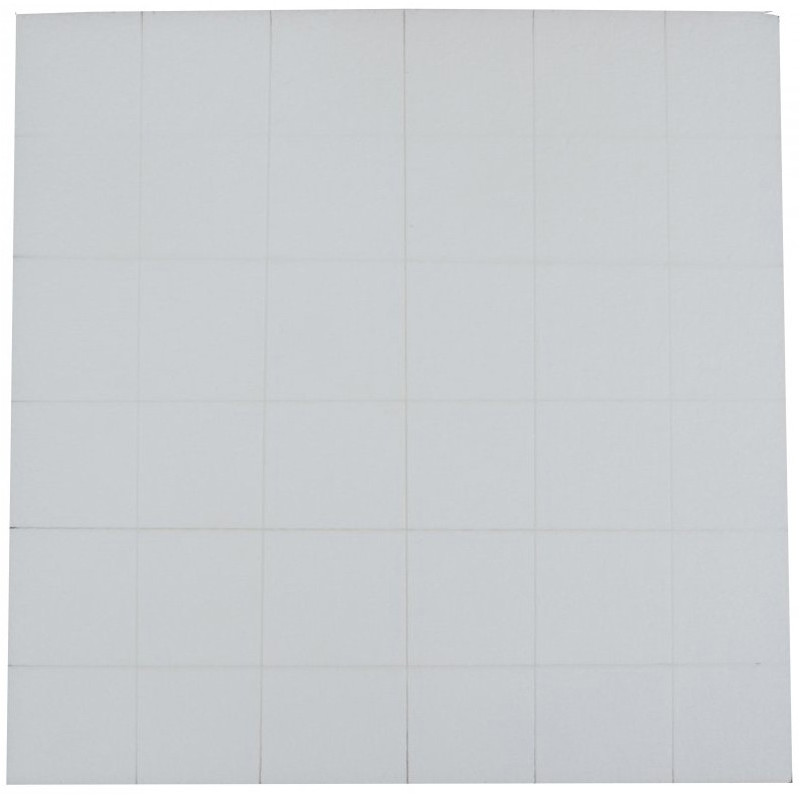 Furniture foam "snap" blocks sheet
