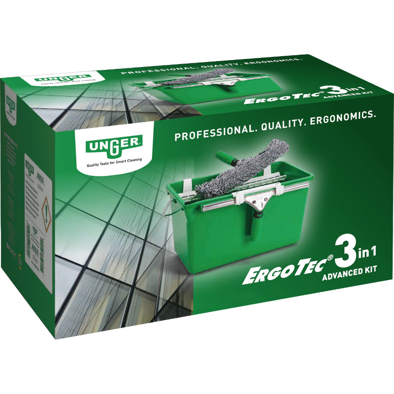 Unger ErgoTec Advanced Kit 3 in 1