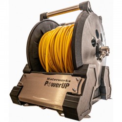 PowerUP Chain Drive Hose reel with hose