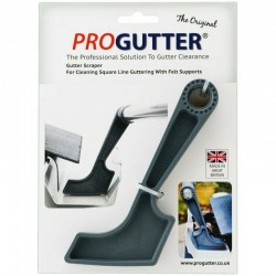 ProGutter Felt support square line gutter cleaning scraper