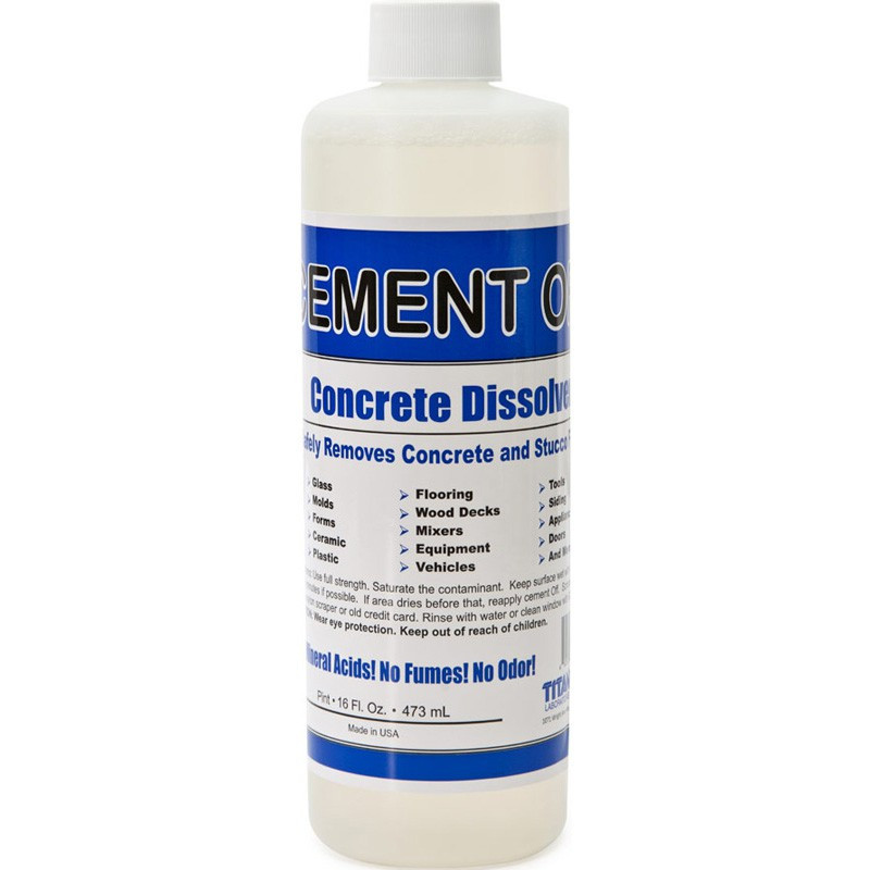 Titan Labs Cement Off Concrete dissolver 475mL Titan Labs Cement Off Concrete dissolver 475mL