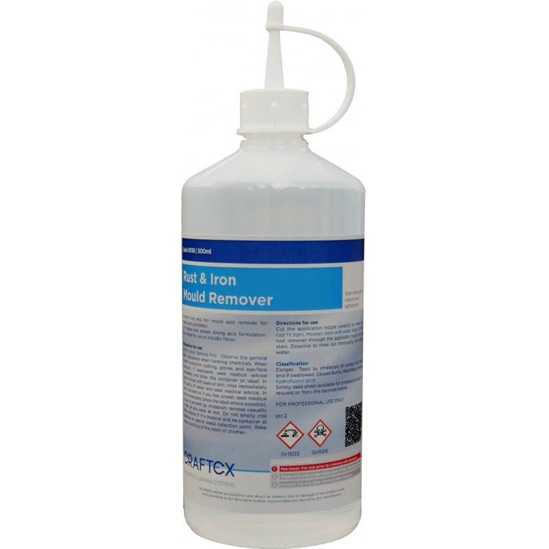 Craftex Rust and Iron Mould Remover 500ml
