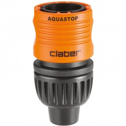 Claber Aquastop hose connector for microbore/minibore