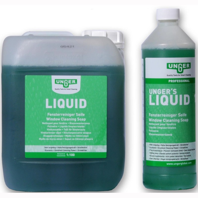 Unger window cleaning liquid 1L 5L Unger window cleaning liquid 1L 5L