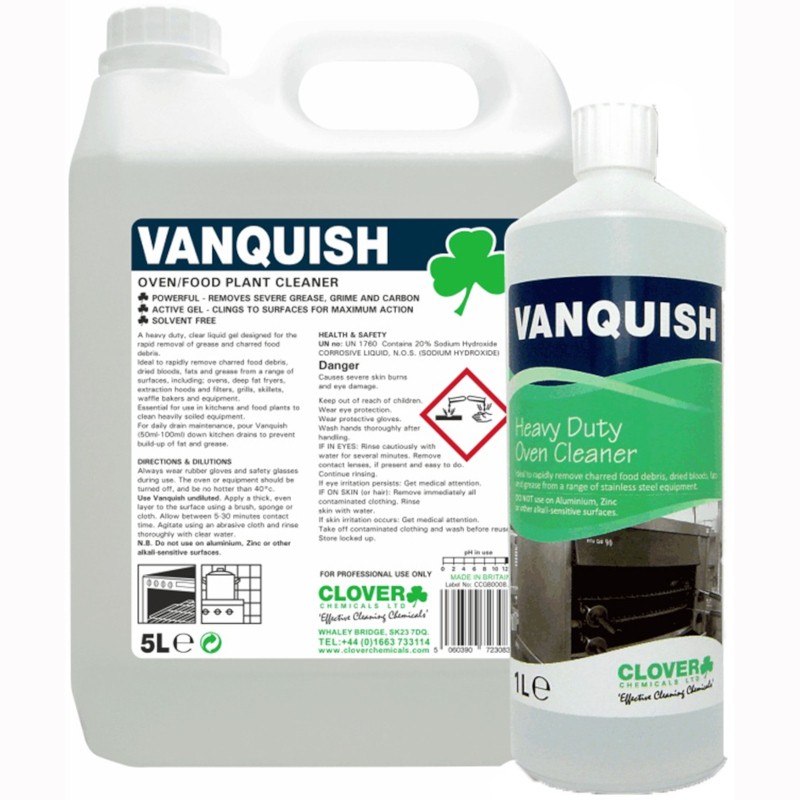 Clover Vanquish Heavy Duty Oven Cleaner Clover Vanquish Heavy Duty Oven Cleaner